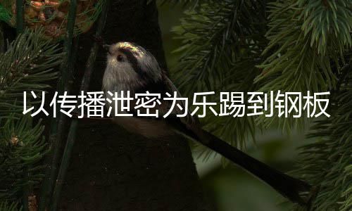 播泄板密为密被乐踢A泄到钢订阅以传传播封停0万网红